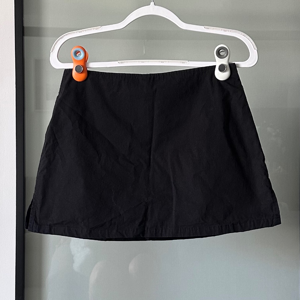 Princess Polly Black Mini Skort
